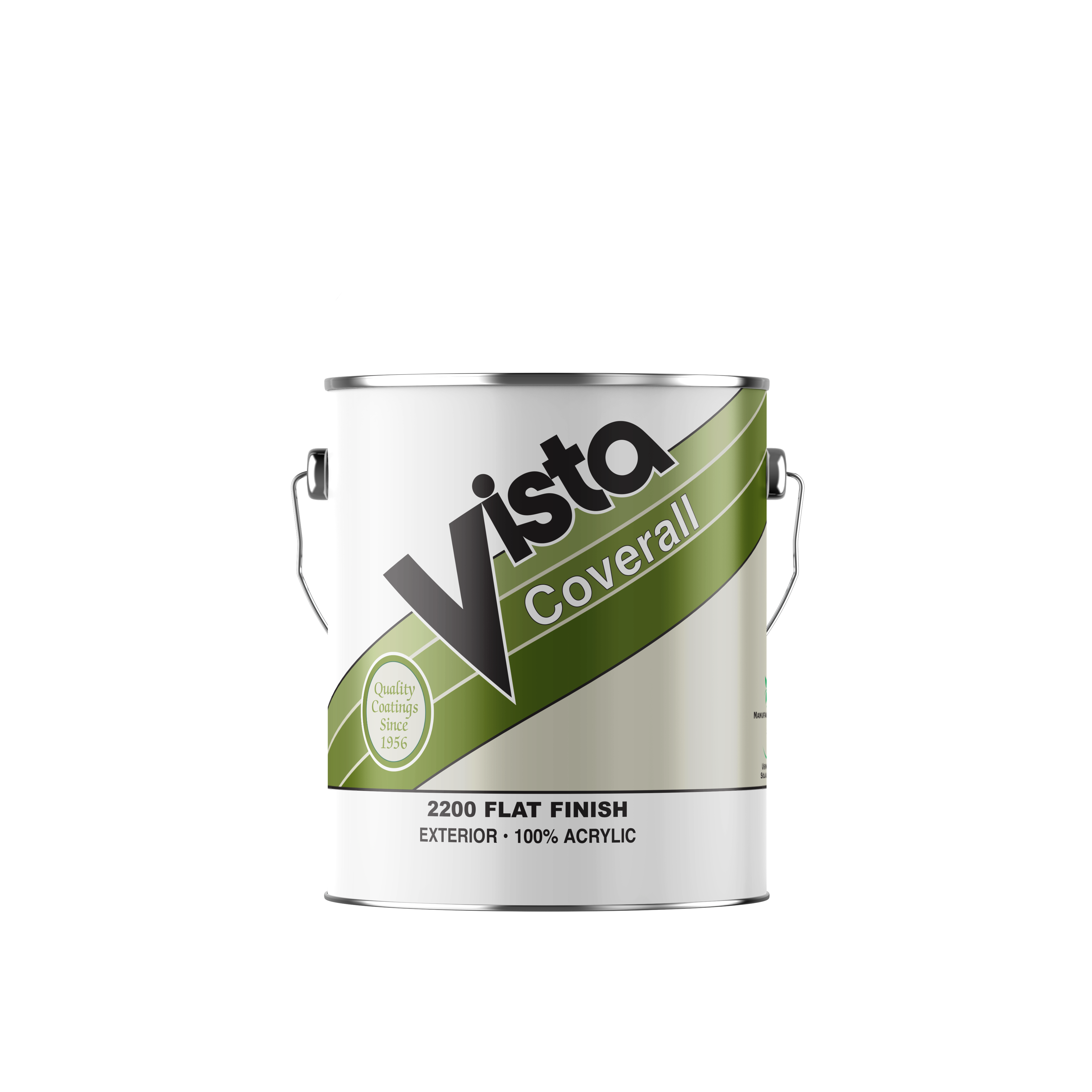 Vista Paint Products Interior And Exterior Coatings   2200 Coverall Flat Matte 